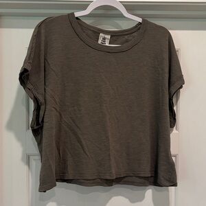 We The Free Olive Short Sleeve Tee